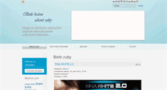 Desktop Screenshot of bielezuby.com